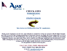 Tablet Screenshot of ajaxjaws.com